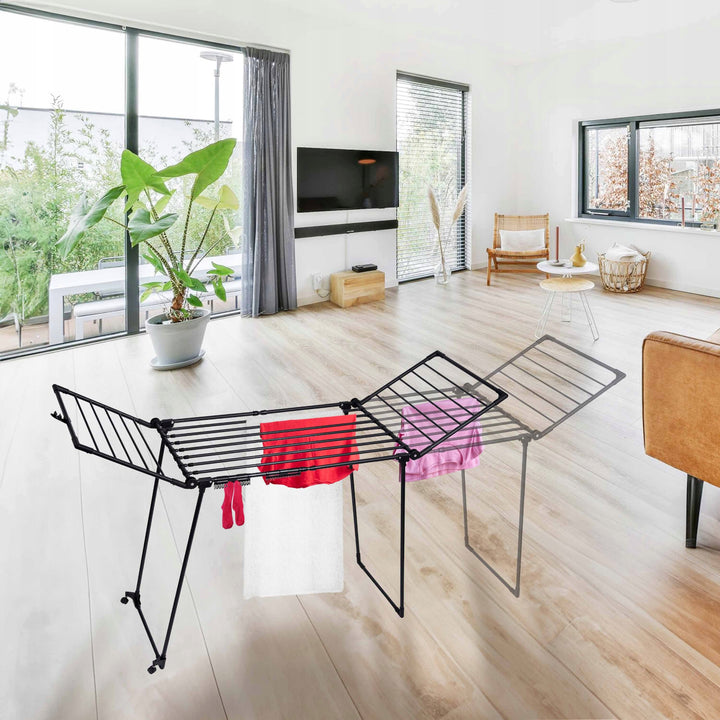 Tendedero, 27 m de superficie, extensible, plegable, de pie, grande, Bona XXL, Sepio