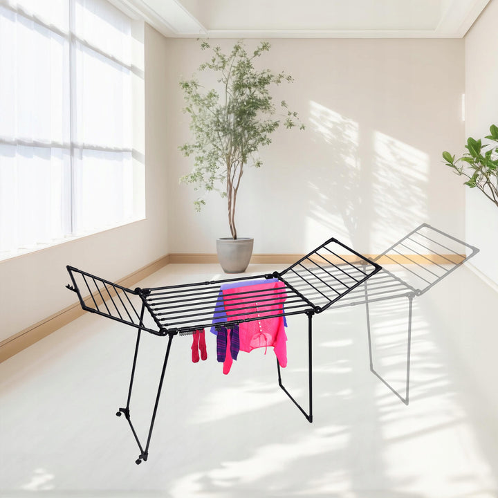Tendedero, 27 m de superficie, extensible, plegable, de pie, grande, Bona XXL, Sepio
