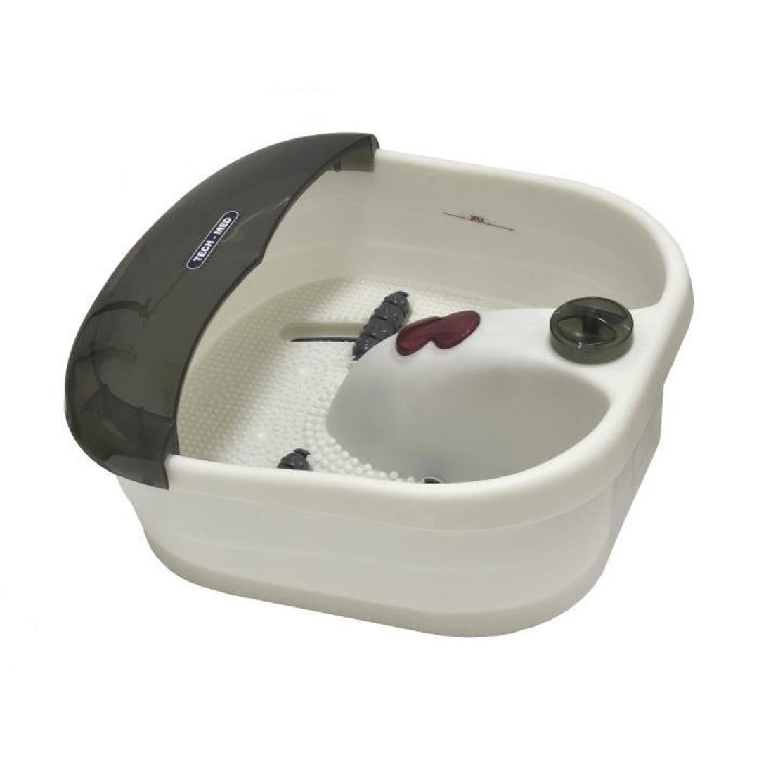 Aparato de masaje para pies, hidromasaje, masaje con burbujas, masaje por vibración, infrarrojos, TM-588, Tech-Med