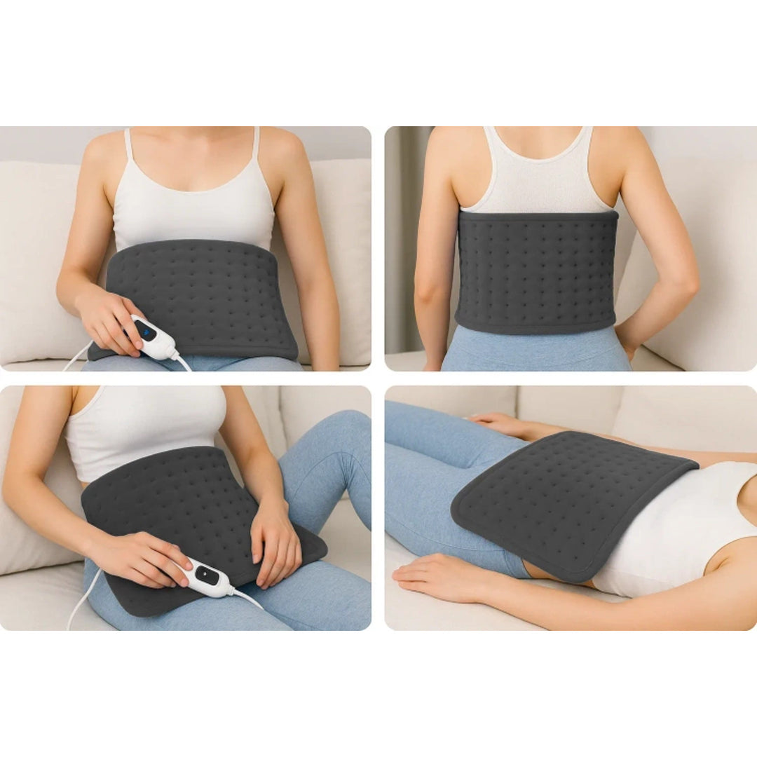 Almohadilla eléctrica, 3 niveles de calor, 30 x 60 cm, potencia de 100 W, TM-PE COMFORT XL, Tech-Med