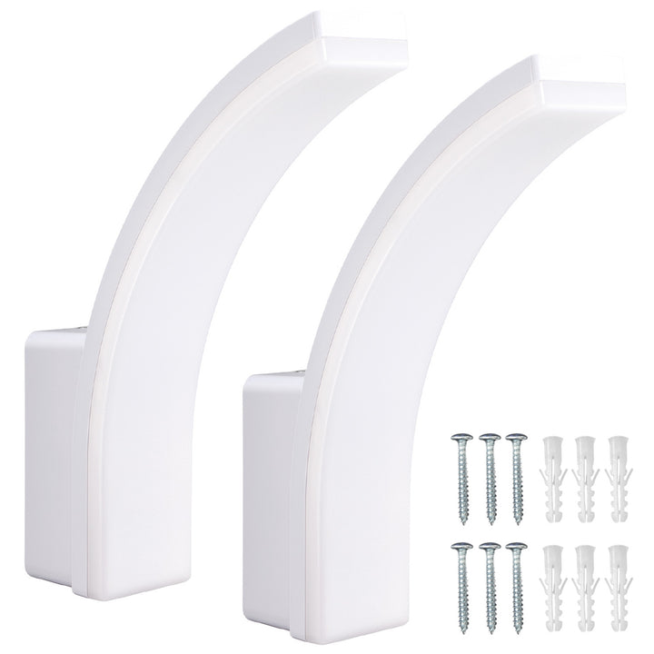 Lámpara LED Maclean, color blanco, 20 W, IP65, 2750 lm, luz blanca neutra (4000 K) MCE511 W, 2 unidades