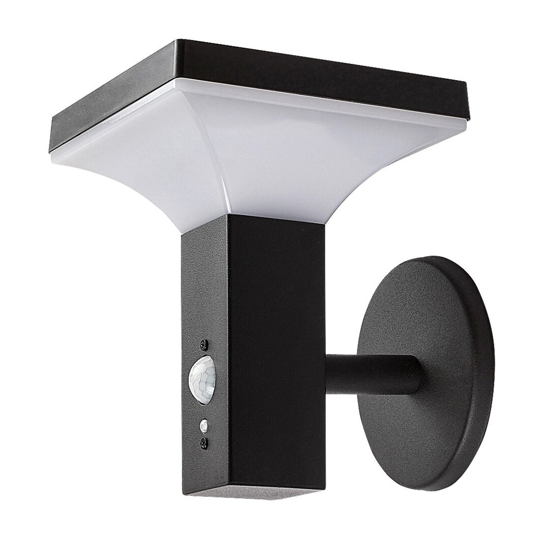 Lámpara Rabalux, de pared, para exterior, solar, IP44, LED de 4 W, Geleen, 2 unidades