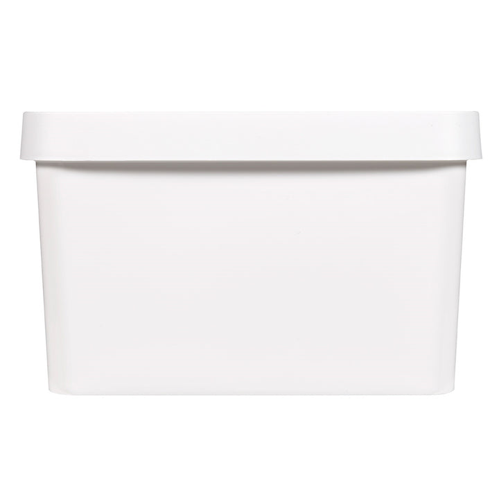 Recipiente con tapa Curver Infinity de 17 litros, color blanco, 2 unidades