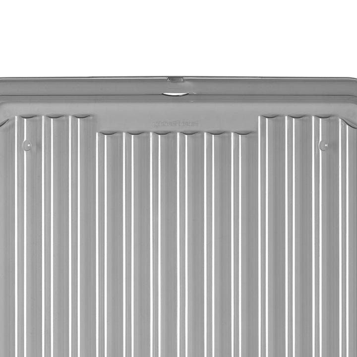 Contenedor Moxom SolidStore, capacidad de 80 l, gris, tapa con cierres a presión, con ruedas, sin BPA, 04-0217, 3 unidades