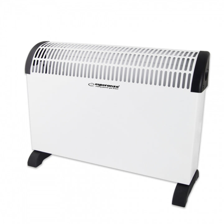 Convector eléctrico con termostato, 2000 W, blanco, Esperanza