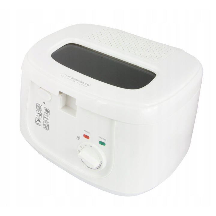 Freidora Esperanza SPRING ROLL, 2,5 l, 1800 W, regulación de temperatura, Esperanza