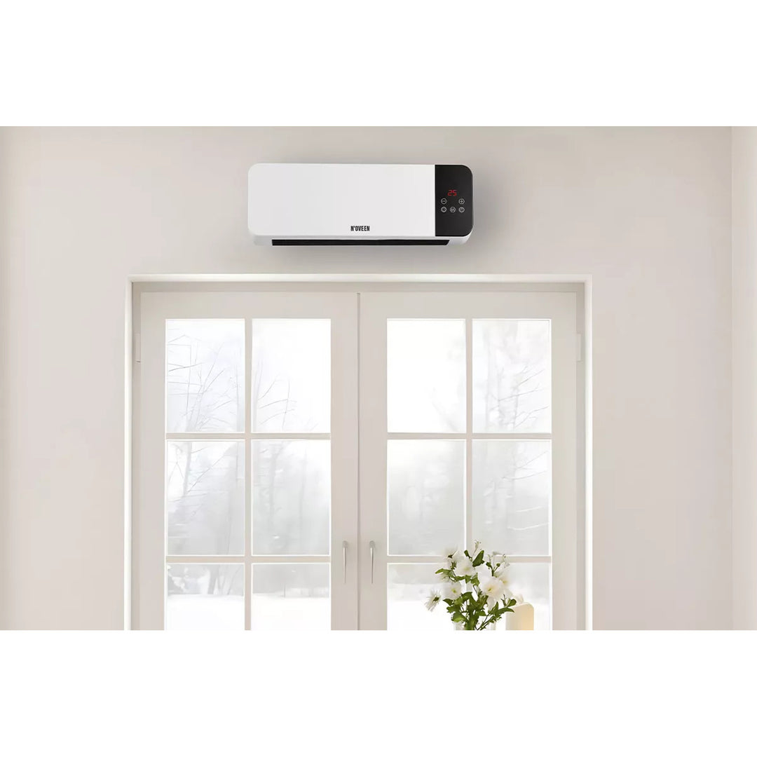 Cortina de aire y calefacción, termoventilador, 2000 W, Noveen