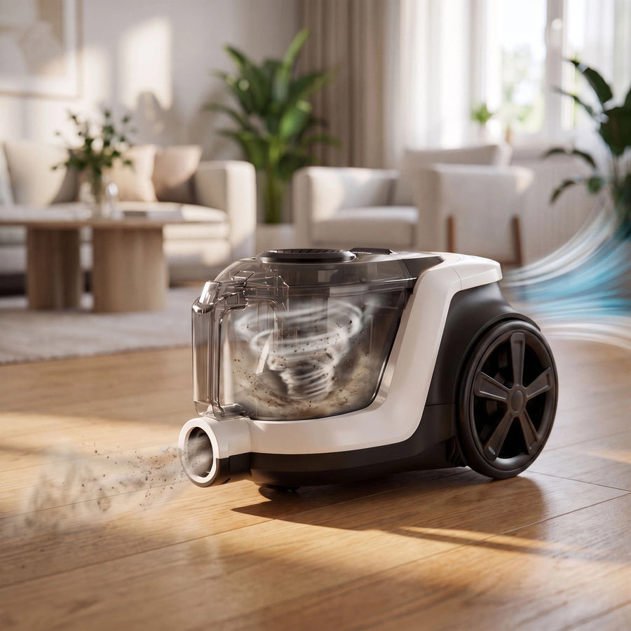 Aspiradora sin bolsa LOVIO VacuuFlex L PRO LVCVC004, 899 W, 3 l, con mando a distancia
