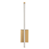 Aplique de interior Tilmann, dorado, LED 10 W, 550 lm, 4000 K, H 36 cm, IP44, control táctil, 75089