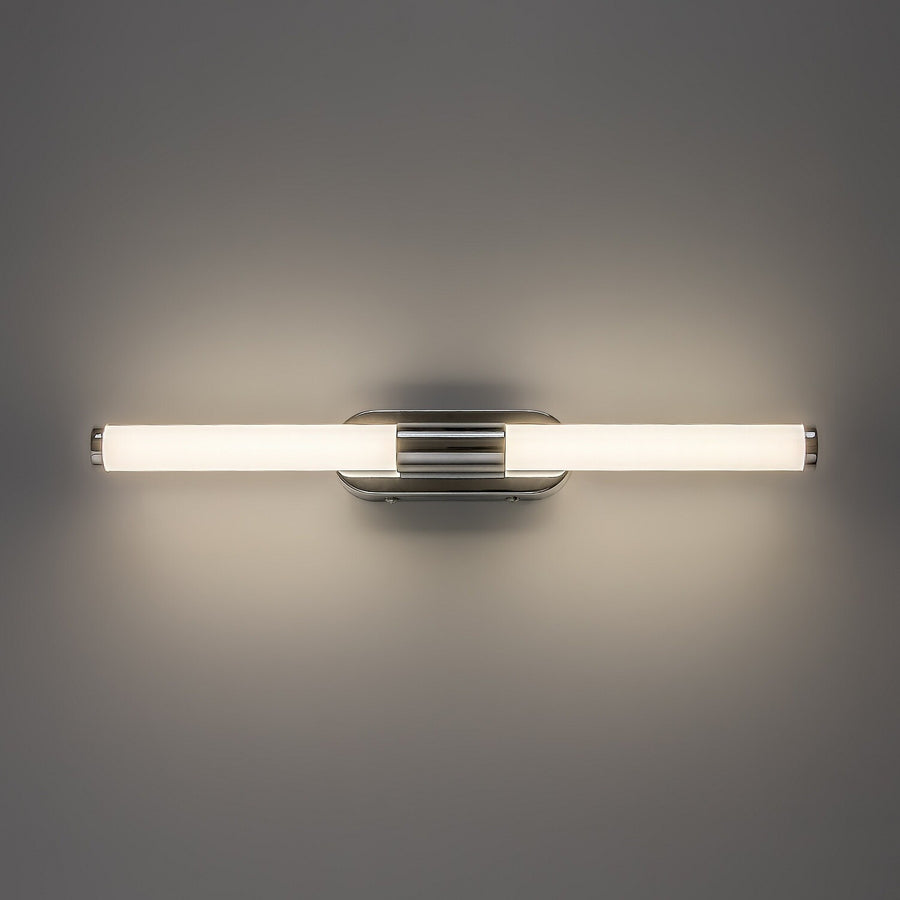 Aplique de interior Tenebra, LED 6 W, 730 lm, 4000 K, L 40 cm, IP44, cromado, 75094