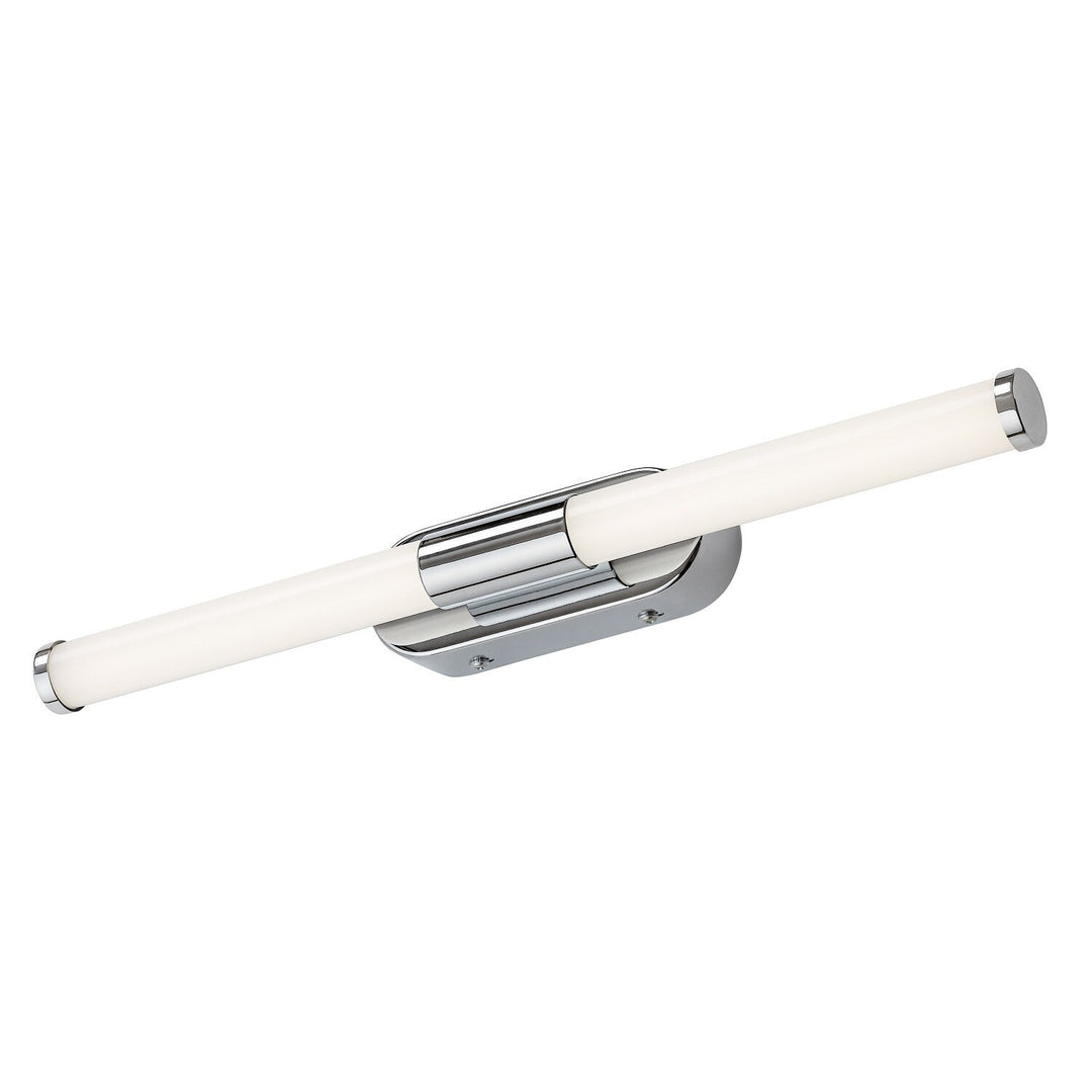 Aplique de interior Tenebra, LED 6 W, 730 lm, 4000 K, L 40 cm, IP44, cromado, 75094