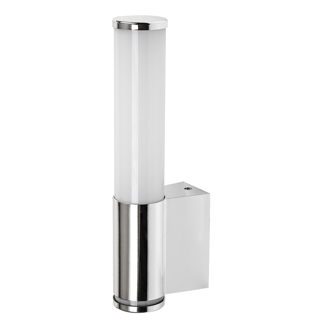 Aplique de interior Tenero, LED 6 W, 4000 K, 600 lm, 29 cm de altura, cromado, IP44, 75100