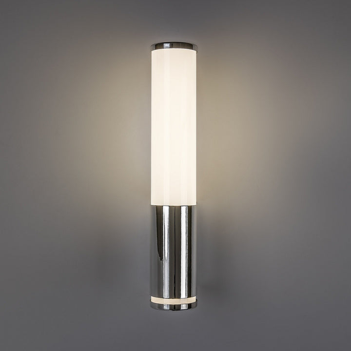 Aplique de interior Tenero, LED 6 W, 4000 K, 600 lm, 29 cm de altura, cromado, IP44, 75100