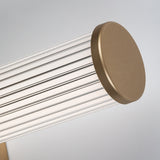 Aplique de baño, Calyn, LED 8 W, 4000 K, 620 lm, L 40 cm, dorado, IP44, 75104
