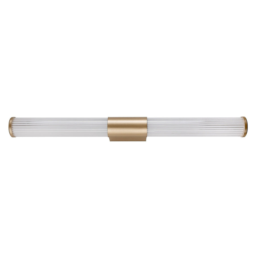 Aplique de baño, Calyn, LED 15 W, 4000 K, 1450 lm, L 60 cm, dorado, IP44, 75105