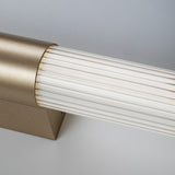 Aplique de baño, Calyn, LED 15 W, 4000 K, 1450 lm, L 60 cm, dorado, IP44, 75105