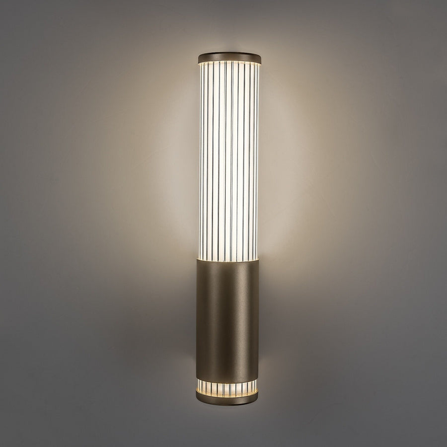 Aplique de baño, Calyn, LED 6 W, 4000 K, 530 lm, 29 cm de altura, dorado, IP44, 75106