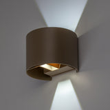 Aplique de exterior, Virna, LED 5 W, 420 lm, temperatura de color 2700, 4000, 6500 K, IP54, gris-beige, 77217