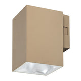 Aplique de exterior, Urfa, LED 9 W, 900 lm, temperatura de color 2700, 4000, 6500 K, H 11,5 cm, IP65, gris-beige, 77216
