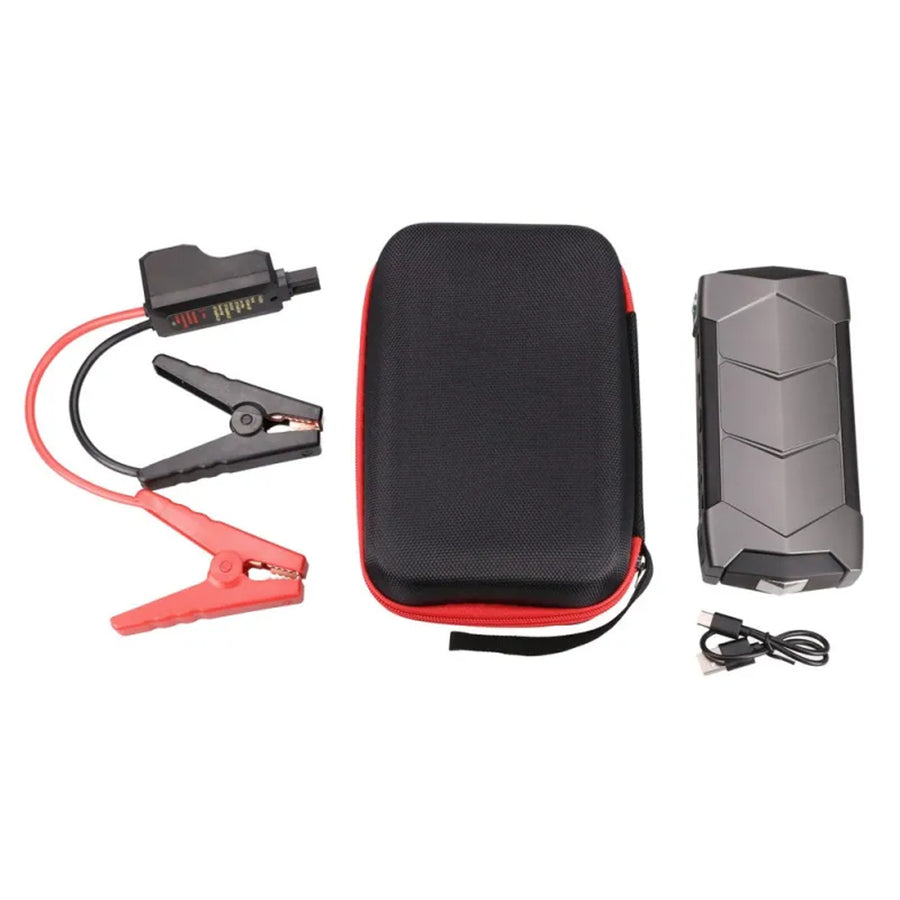 Cargador de emergencia Extralink Jump Max7, capacidad de 10 000 mAh, 3 LED, linterna, brújula, martillo, corriente de arranque de 400 A, corriente máxima de 1 000 A