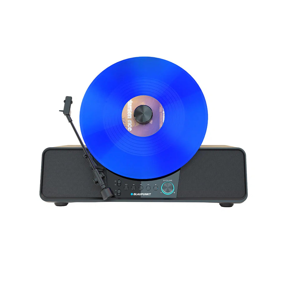 Tocadiscos automático de vinilo Blaupunkt, vertical, con Bluetooth y USB, cápsula Audio-Technica, compatible con discos de 7" y 12", Varsovia VT200BT