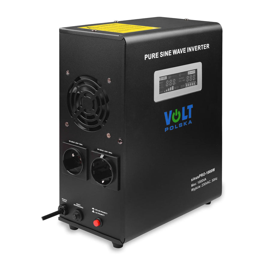 Sistema de alimentación de emergencia Sinus Pro 1000 W, 12/230 V, potencia constante 700 W, potencia total 1000 VA, 3SP100012W