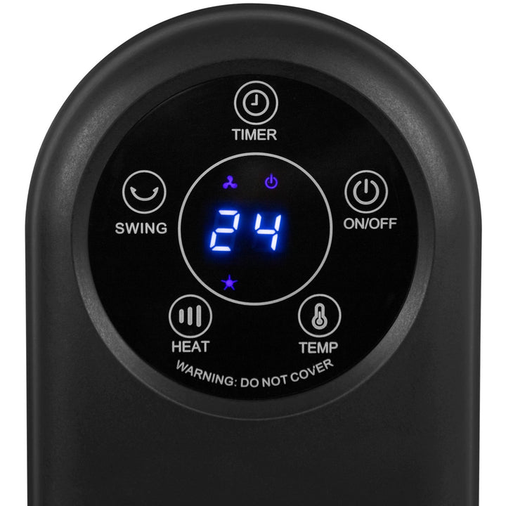 Calentador Blow, potencia de 2000 W, 3 niveles de funcionamiento, regulación de temperatura, temporizador, mando a distancia, 44-905#