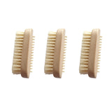 Cepillos para las manos Starmann LUX, 100 % naturales, 3 unidades