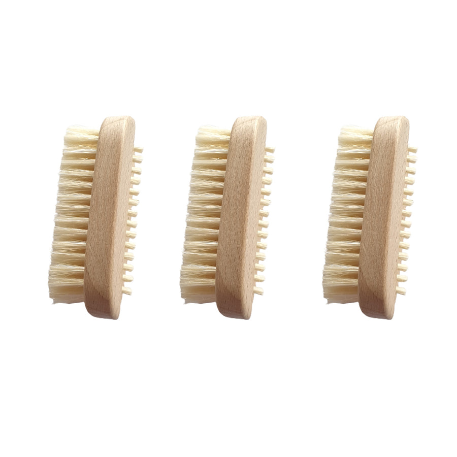 Cepillos para las manos Starmann LUX, 100 % naturales, 3 unidades