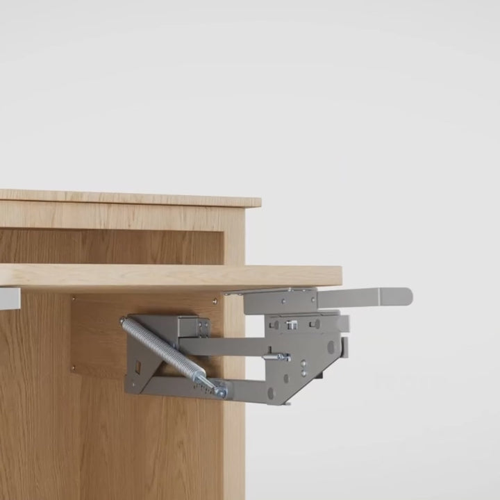 Elevador de prateleiras extensível para cozinha Maclean MC-497, de encastrar, 5-20 kg, 820 x 168 x 106 mm