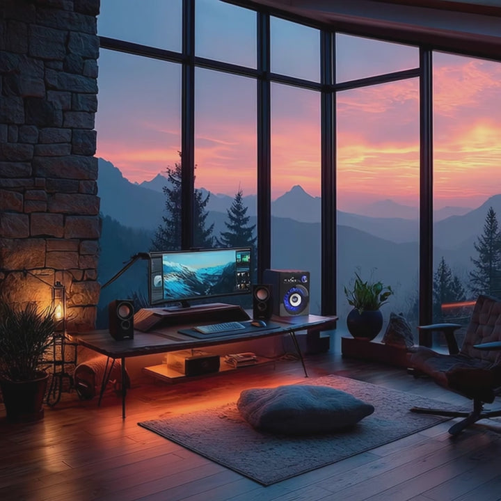 Bluetooth 2.1 Audiocore AC910 altavoz FM radio, entrada de tarjeta TF, AUX, alimentación USB