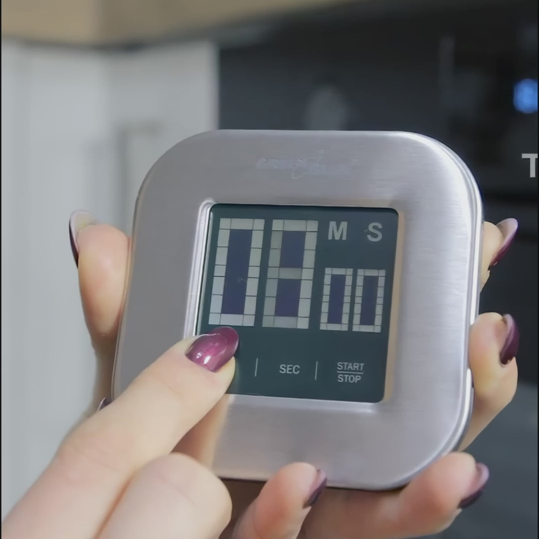 Cronómetro digital con pantalla táctil, magnético GreenBlue GB524