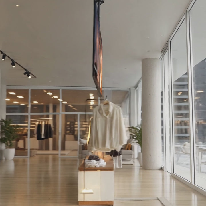 Monitor LCD LED universal com tela LCD OLED QLED para montagem no teto de 23 a 100" máx. 50 kg Max VESA 600x400