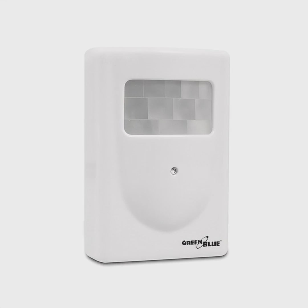 Alarme sem fio com sensor de movimento independente GreenBlue GB3400