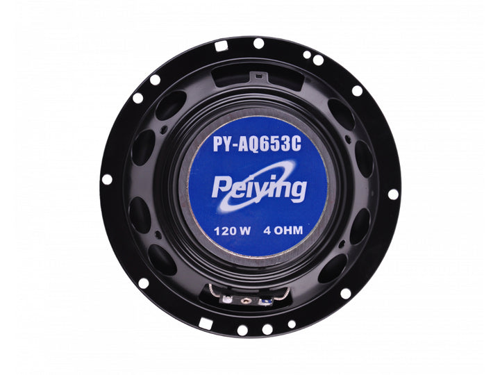 Pack de altavoces de 3 vías para coche 120W Peiying Basic PY-AQ653C