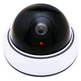 Câmera de vigilância com cúpula falsa LED piscante DC2300