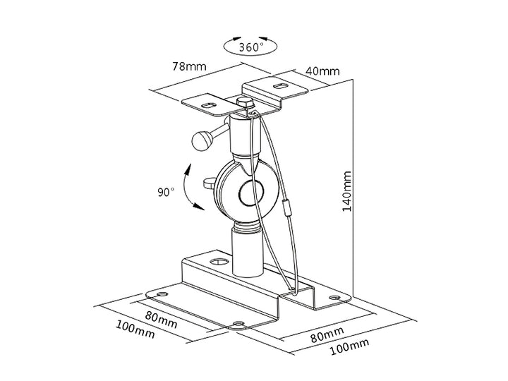 2 unidades, Soportan hasta 25 KG, HiFi