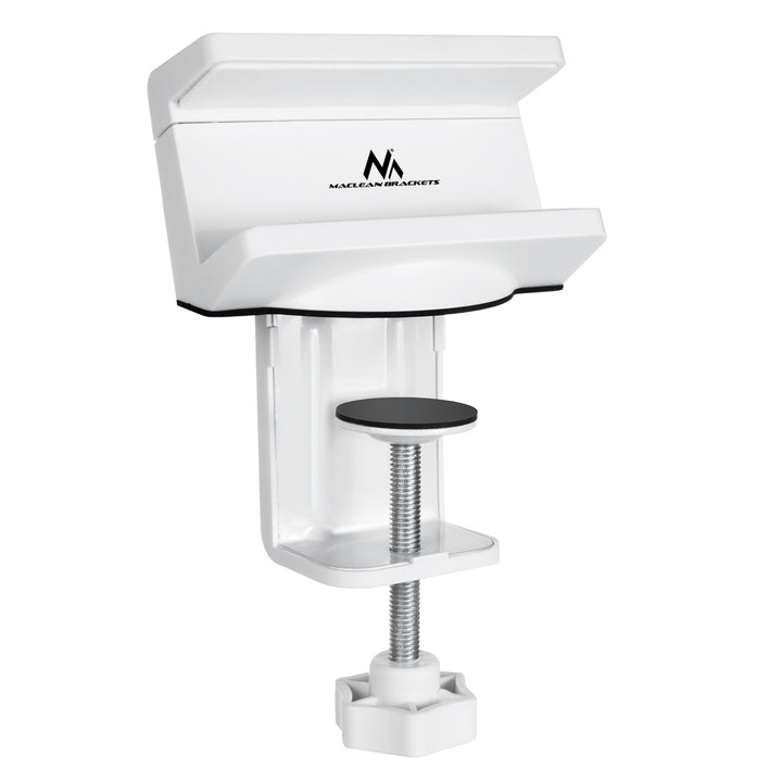 Suporte de mesa para filtro de linha Maclean Brackets MC-808 branco