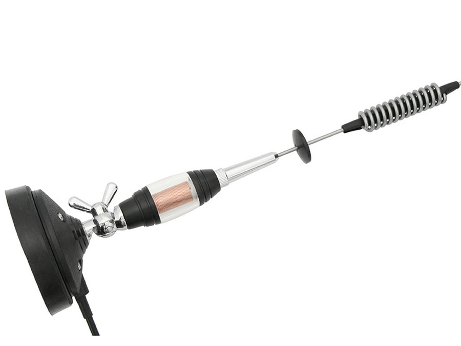 Blow 750M Antena emisora CB 300W base magnética desmontable, coches, furgonetas