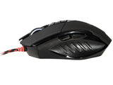 USB, óptico, jogos, PC, volante. Alta resolução 1000-3200 DPI