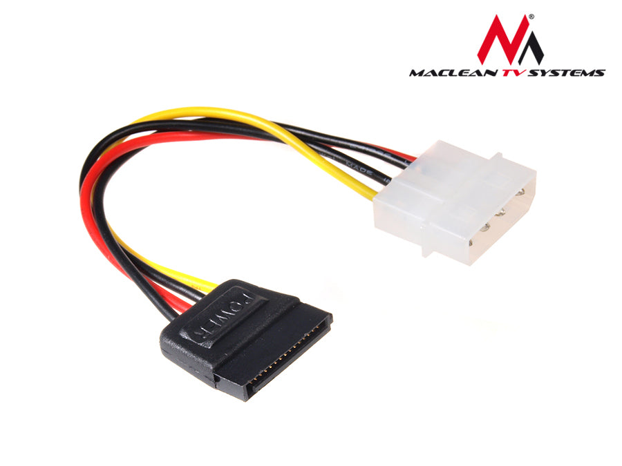 Adaptador de cabo de alimentação SATA - Molex Maclean MCTV-633