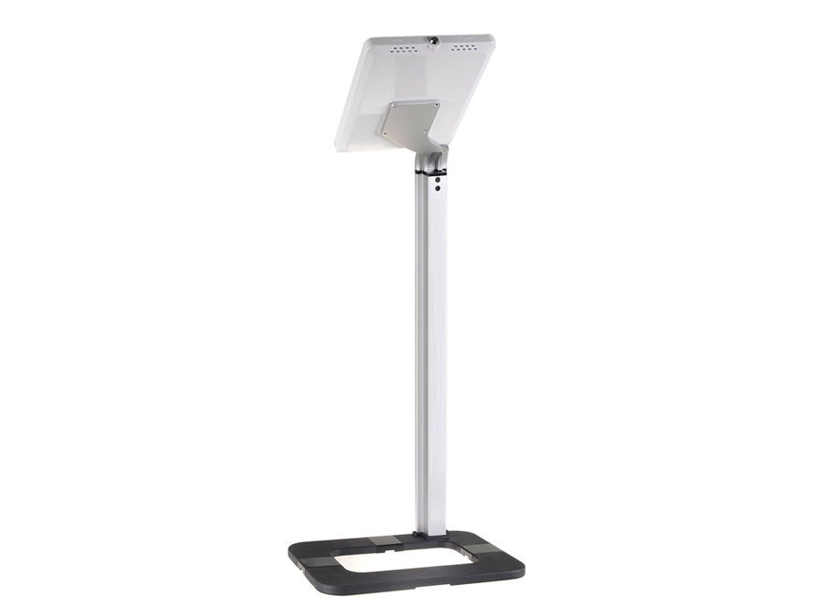 Maclean MC-645 Soporte de suelo para tablet iPad, Galaxy TAB, Goclever con sistema antirrobo