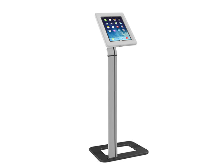 Maclean MC-645 Soporte de suelo para tablet iPad, Galaxy TAB, Goclever con sistema antirrobo