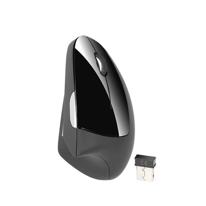 Mouse sem fio ergonômico com retroiluminação USB Flipper RF Nano USB, óptico, PC, 1600 DPI, roda