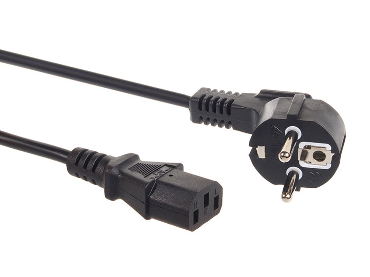 Cabo de alimentação CPU CEE7/7 Conector Schuko para C13 comprimento 1,5 m Maclean MCTV-691