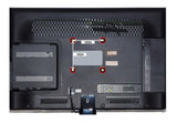 Suporte fixo de parede para tela de TV LCD LED 23-42", 25kg, VESA 200x200 Maclean MC-667