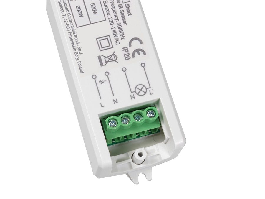 Maclean Energy MCE84 Detector de presença PIR embutido de curto alcance