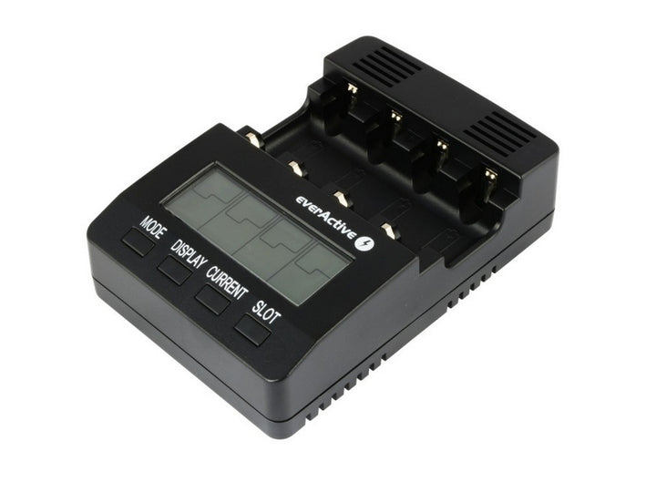 Cargador de pilas AAA R03, AA R6, Ni-MH/Ni-CD EverActive NC-3000