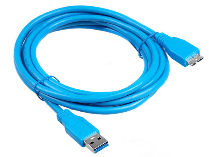 Cable USB 3.0 micro de longitud 3m para disco duro externo Maclean MCTV-737