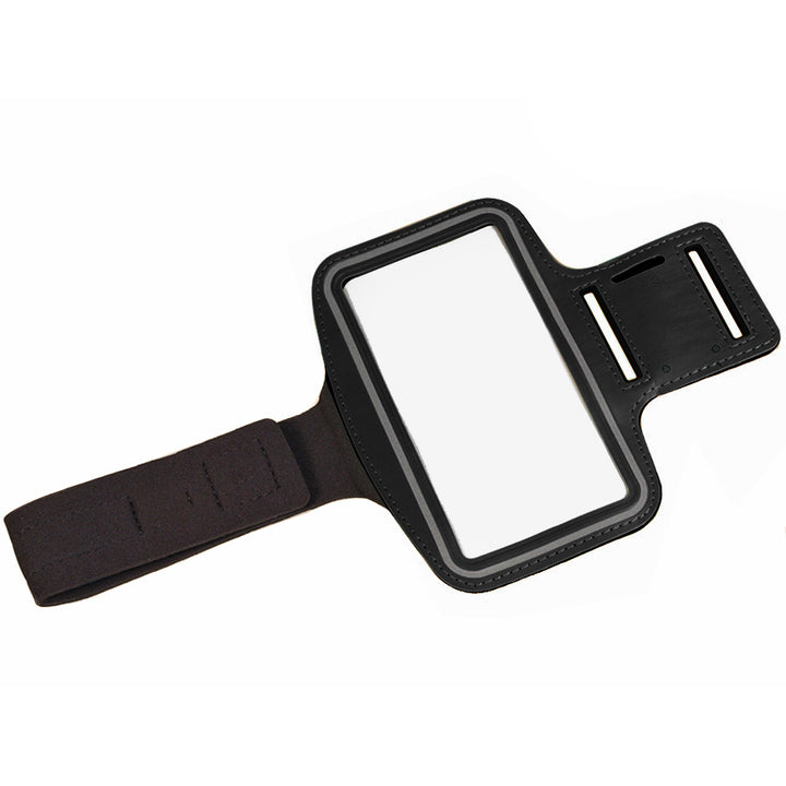 Brazalete deportivo del hombro para Smartphone 4,8" 5,7" Negro Maclean